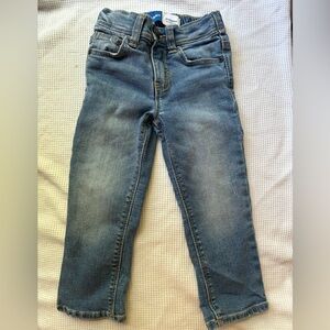 Old Navy Toddler “girls” 2T adjustable waist straight jeans